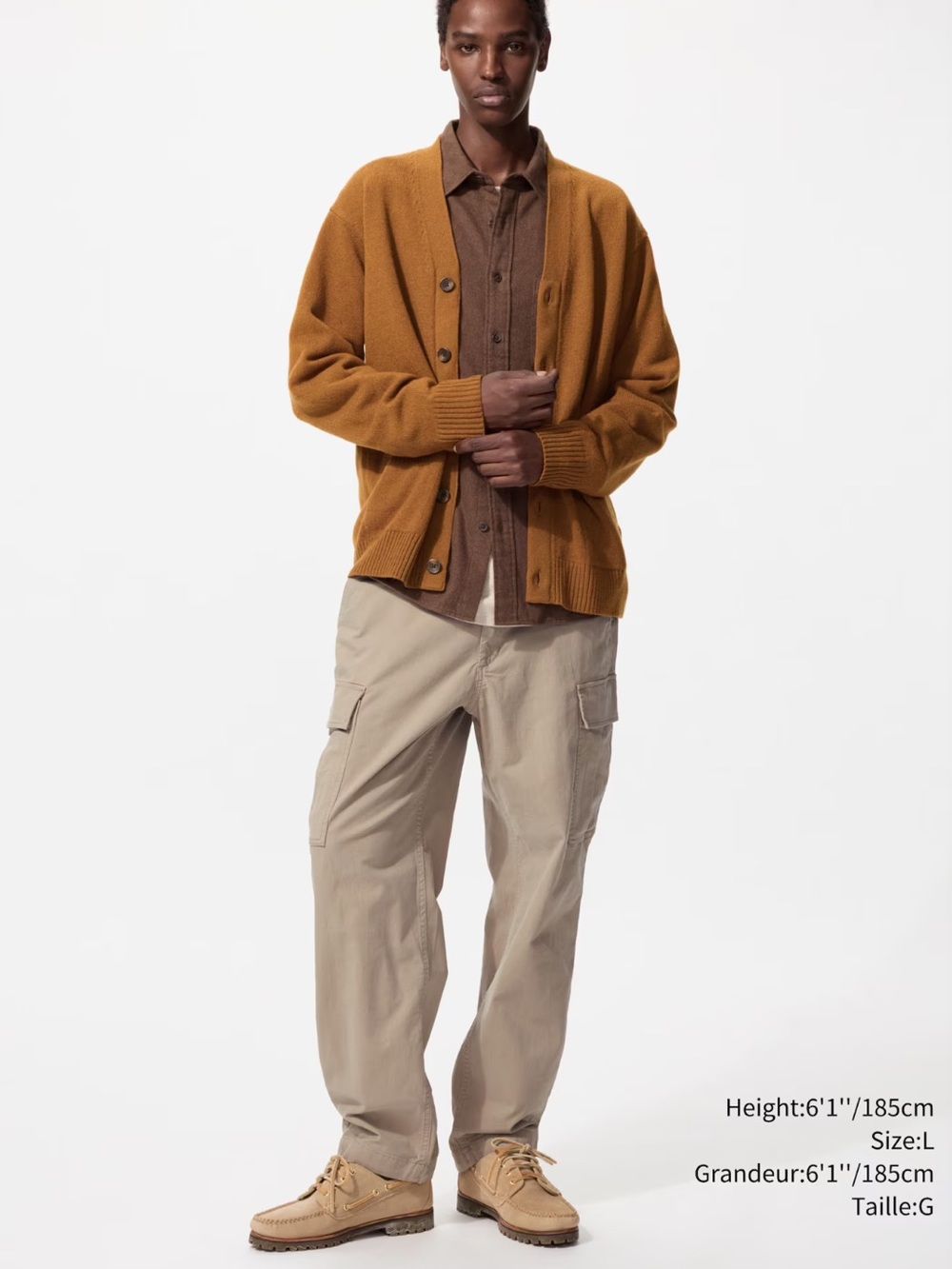 Uniqlo Cargo Pants in Beige